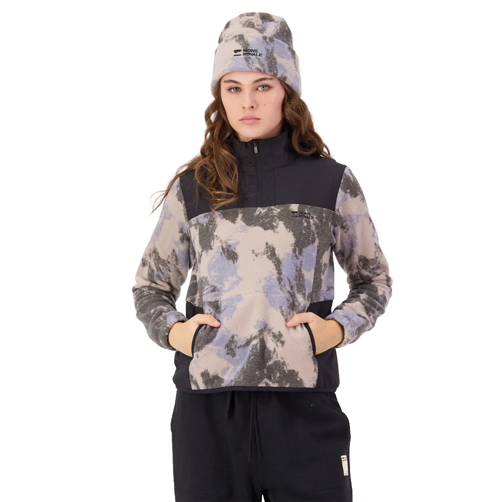 Pileup Wool Fleece ¼ Zip