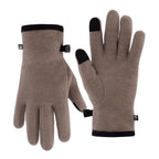 Pileup Wool Fleece Gloves - Cinder