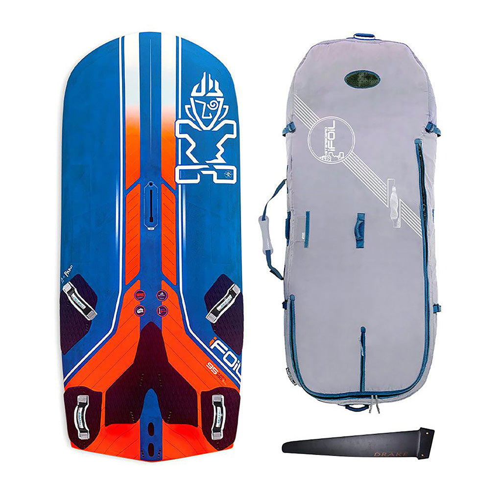 Iqfoil 95 Carbon Reflex Med Finne - Windsurfboard