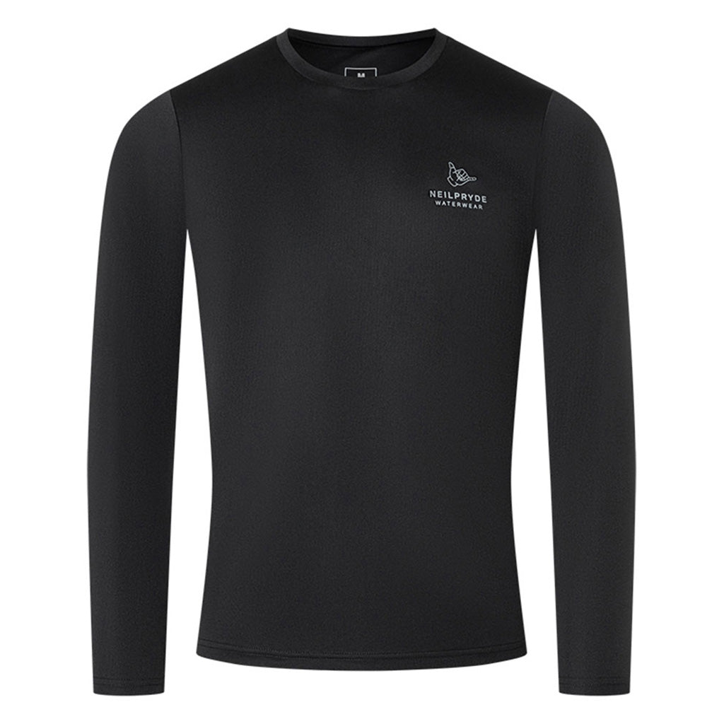 En UV Trøje, Water Tee L/S - C1 i farven sort