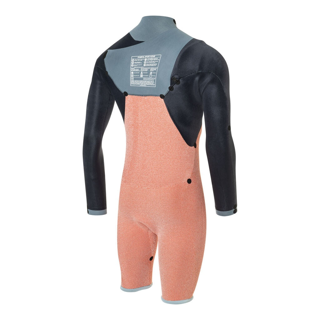 Wizard 3/2 Shorty L/S GBS FZ - C5 - Våddragt