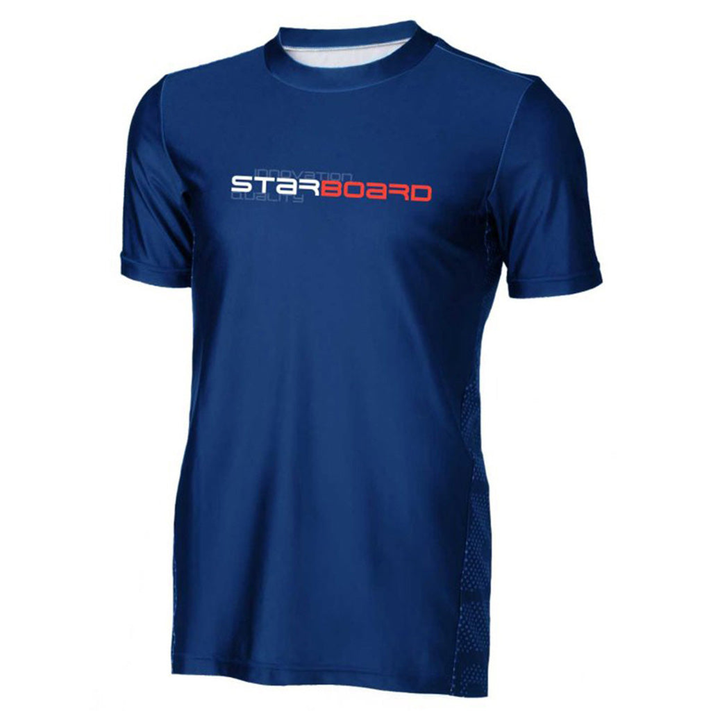 En UV Trøje, Short Sleeve Lycra i farven Team blå