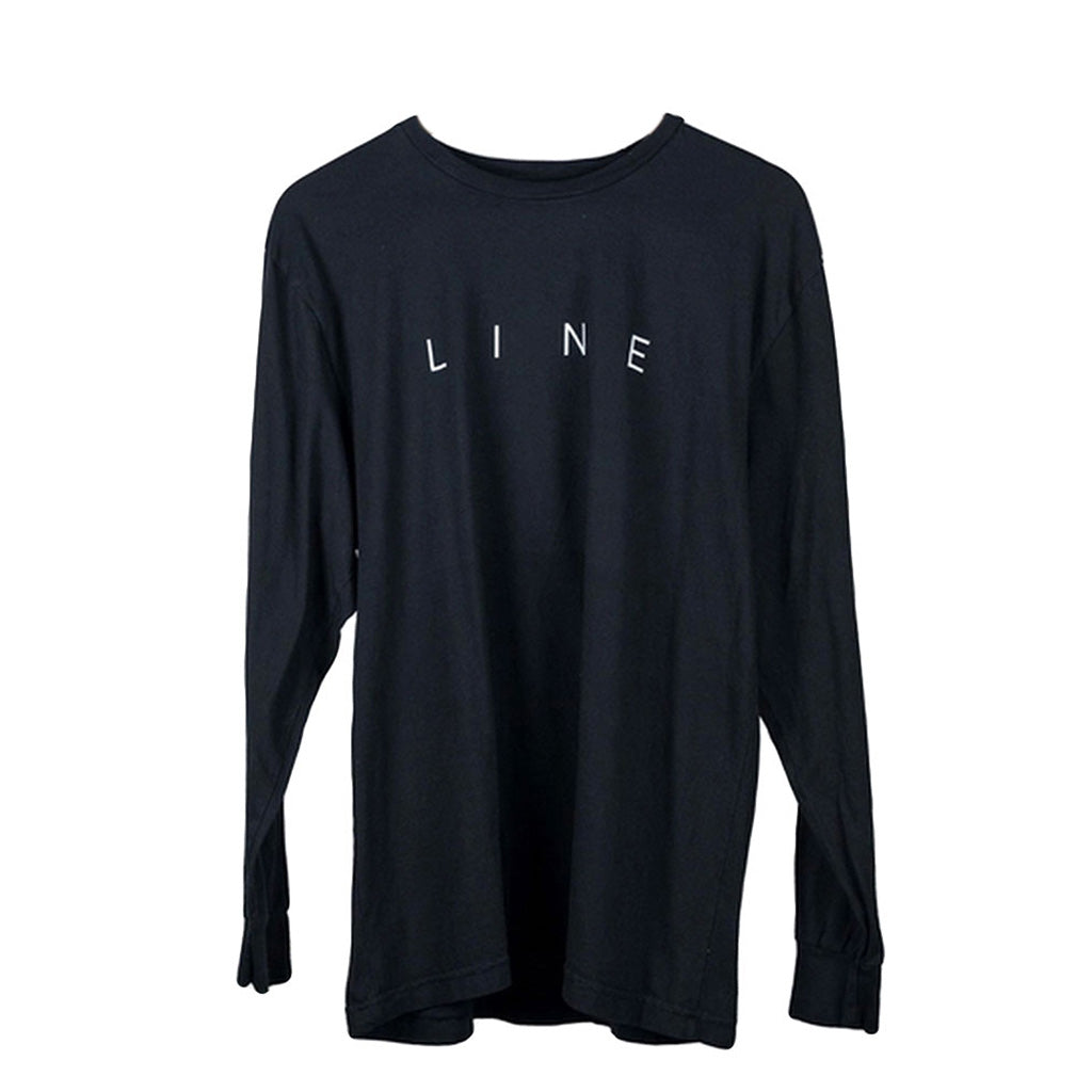 En Langærmet T-shirt, Corpo Long Sleeve i farven sort