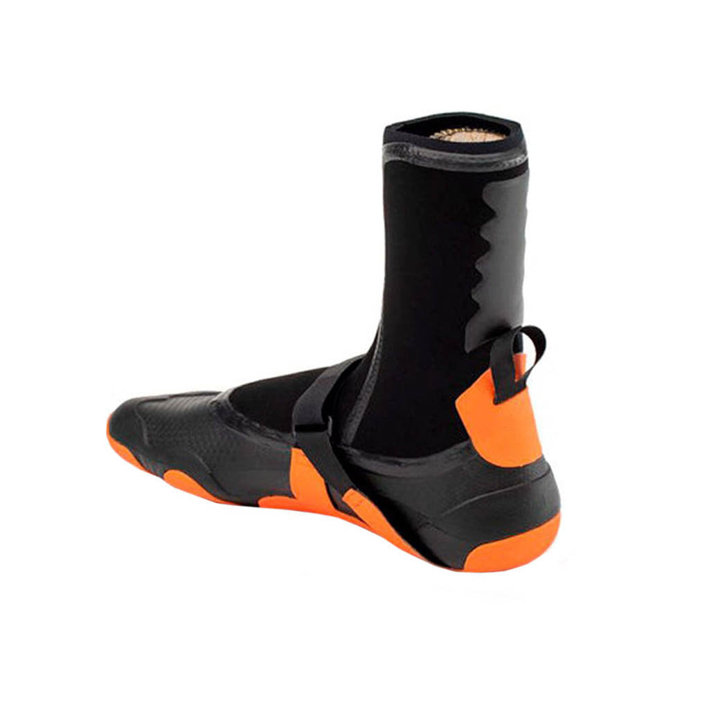 5mm Custom Pro 2.0  W/Heat Booster Neopren Støvler i farven Orange/sort set fra venstre side