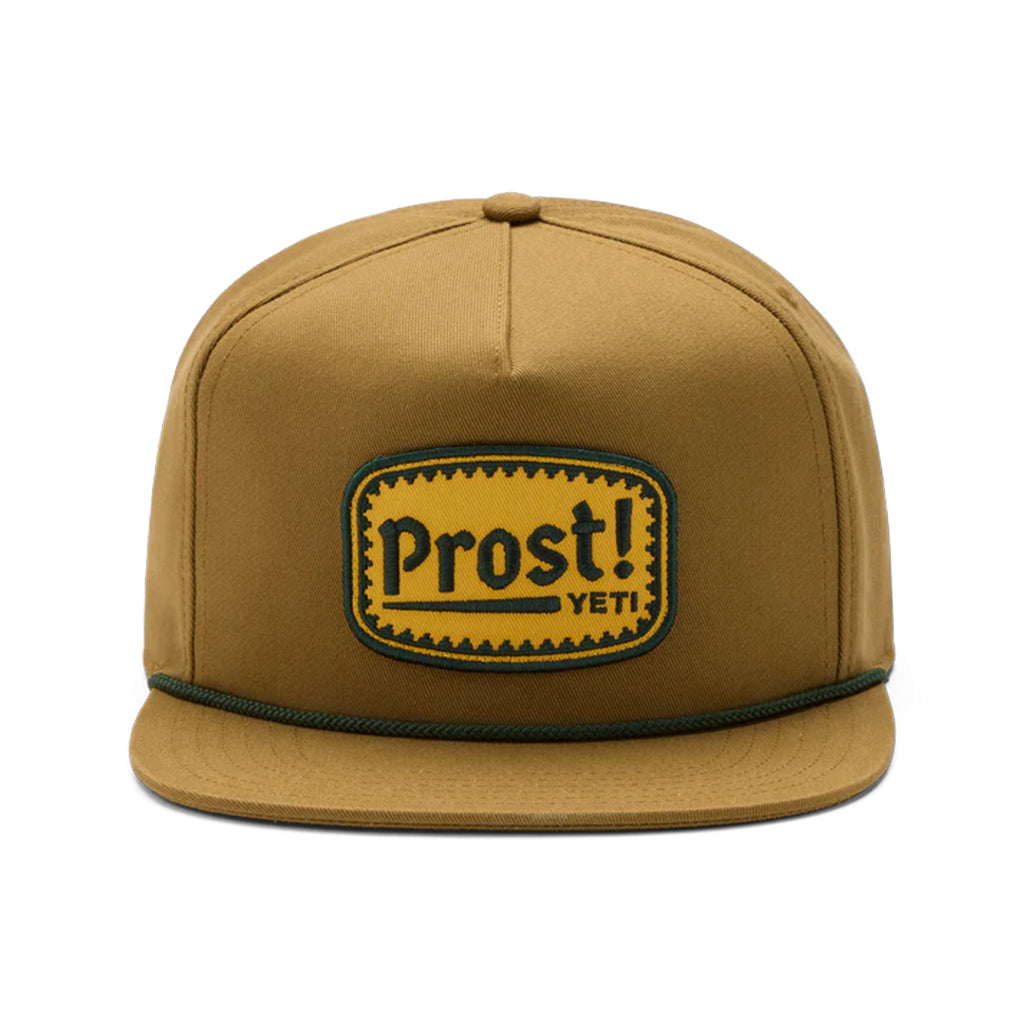 Yeti Prost Flat Brim Rope Hat Brown - Cap
