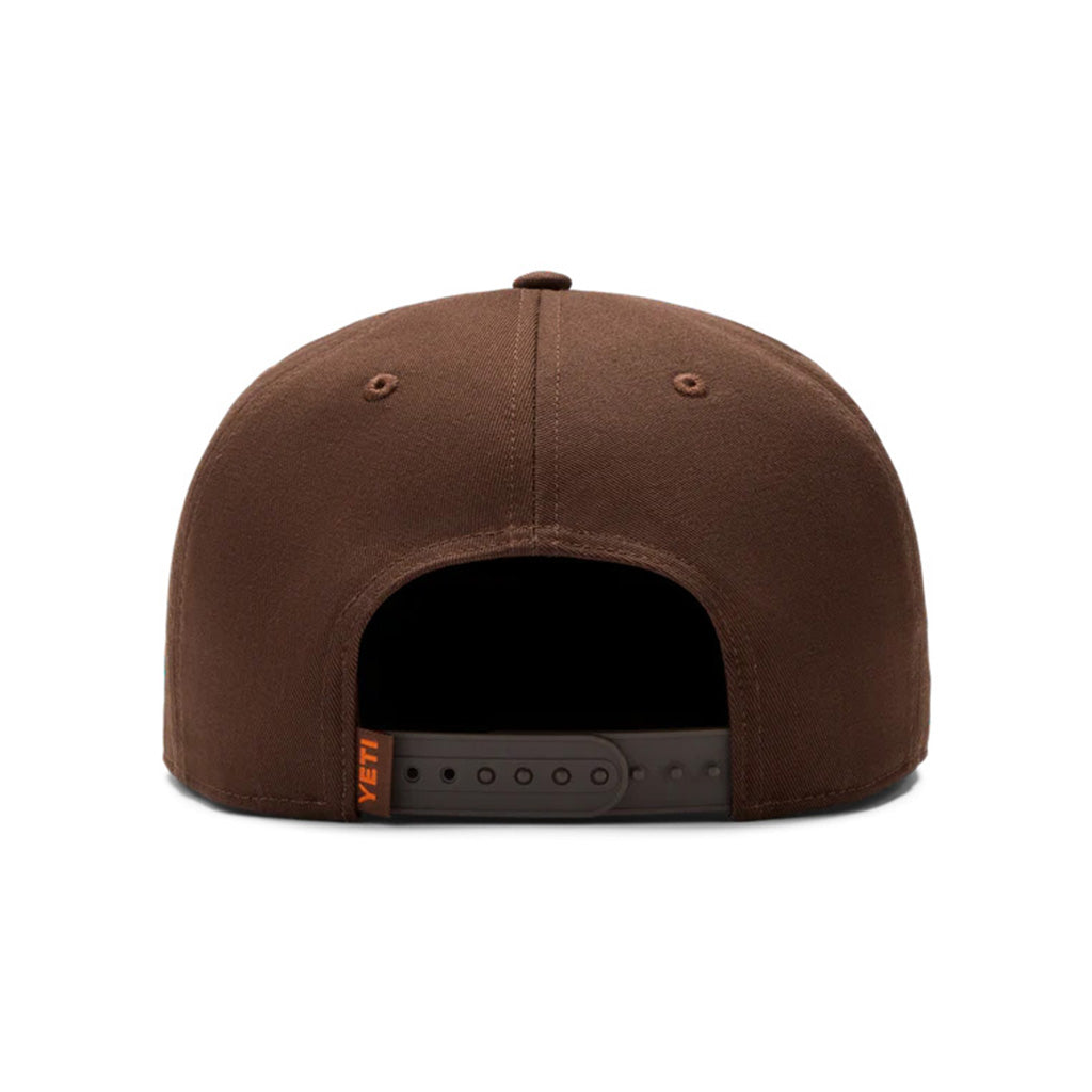 BFTW Duck Flat Brim Hat Dark Brown - Cap