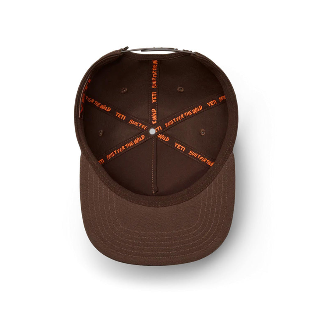 BFTW Duck Flat Brim Hat Dark Brown - Cap