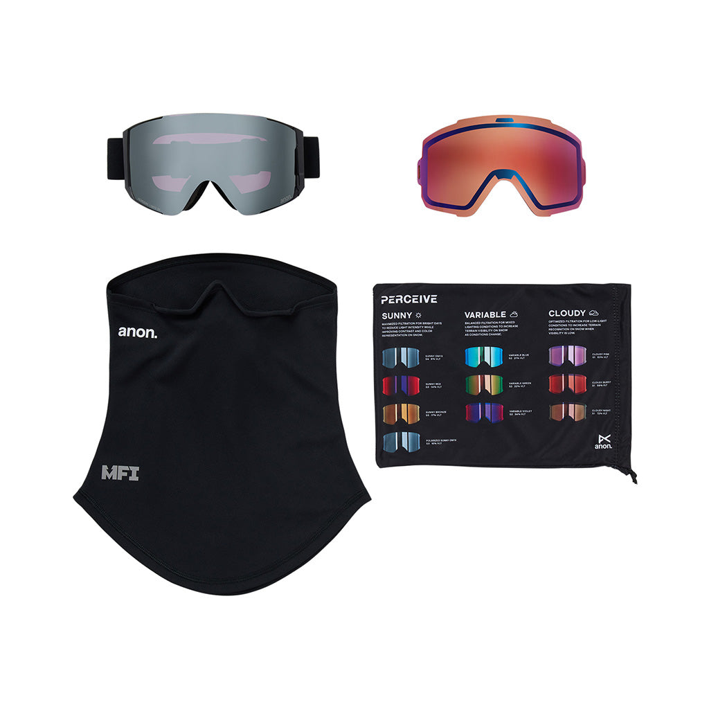 Sync Goggles + Bonus Lens + MFI® Face Mask - Skibrille