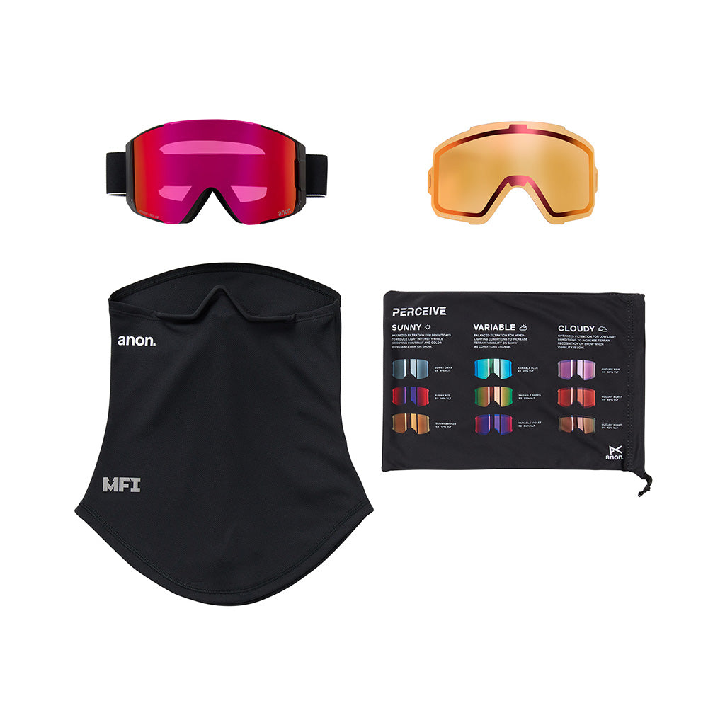Sync Goggles + Bonus Lens + MFI® Face Mask - Skibrille