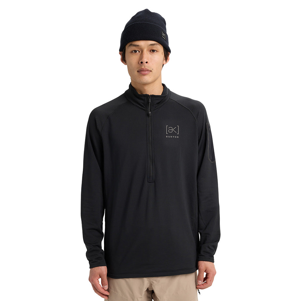 [ak] Helium Grid Fleece Half-Zip - Midlayer