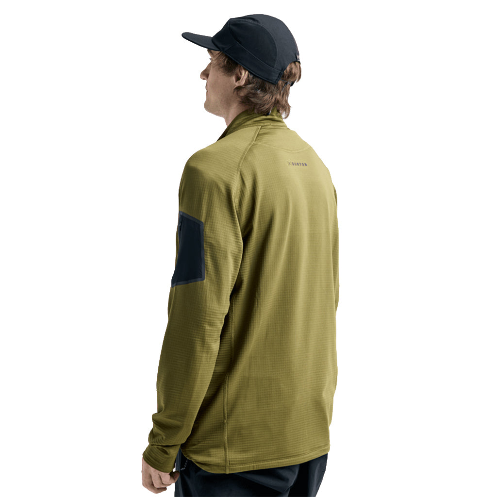 [ak] Helium Grid Fleece Half-Zip - Midlayer