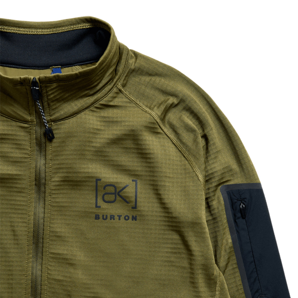[ak] Helium Grid Fleece Half-Zip - Midlayer