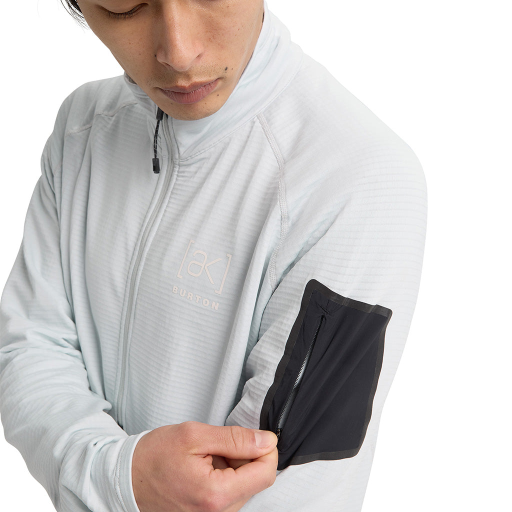 [ak] Helium Grid Fleece Half-Zip - Midlayer