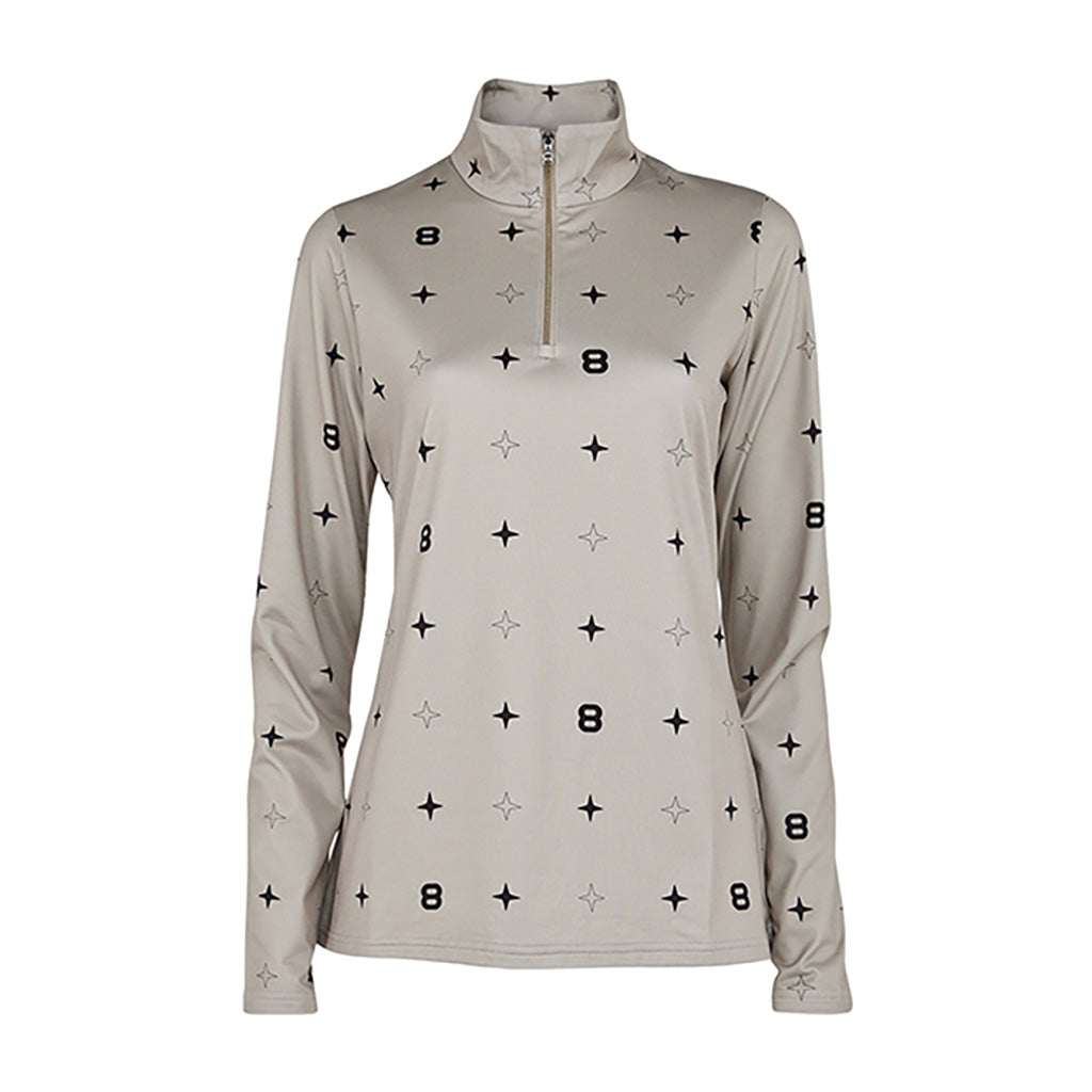 8848 Star Sweat Midlayer i farven Lt Beige
