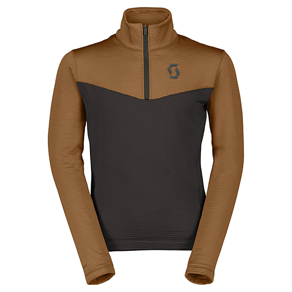 Defined Light Pullover Junior Midlayer i farven brun/sort