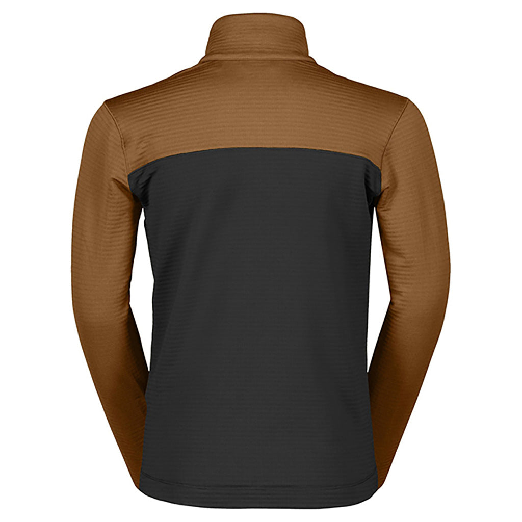 Defined Light Pullover Junior Midlayer i farven brun/sort set bagfra