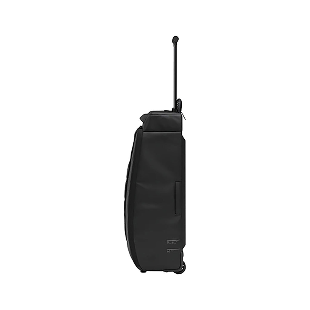 Hugger Roller Bag 60L  i farven sort Out set fra siden