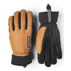Army Leather Wool Terry 5 Finger - Handske