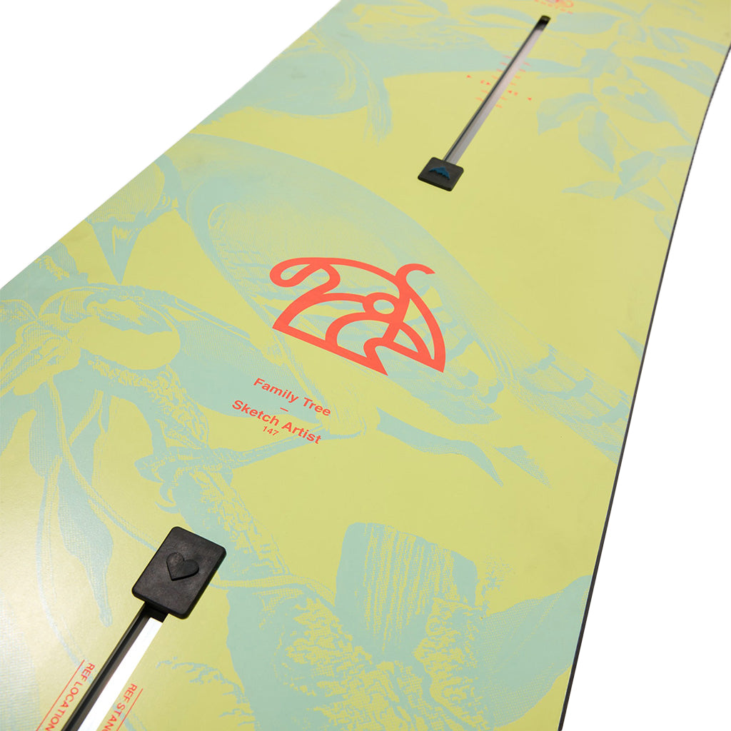 Family Tree Sketch Artist Camber Snowboard - Snowboard