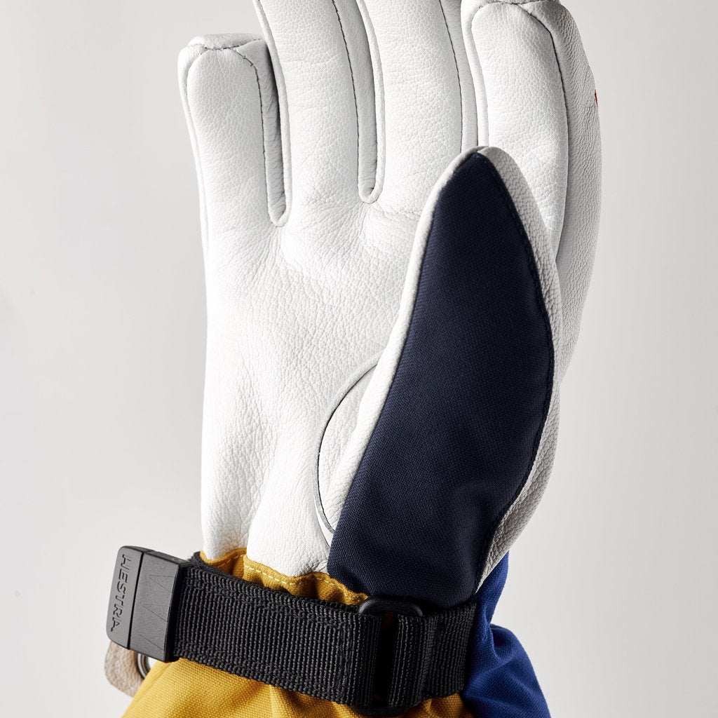 Army Leather Heli Ski 5 Finger - Handske