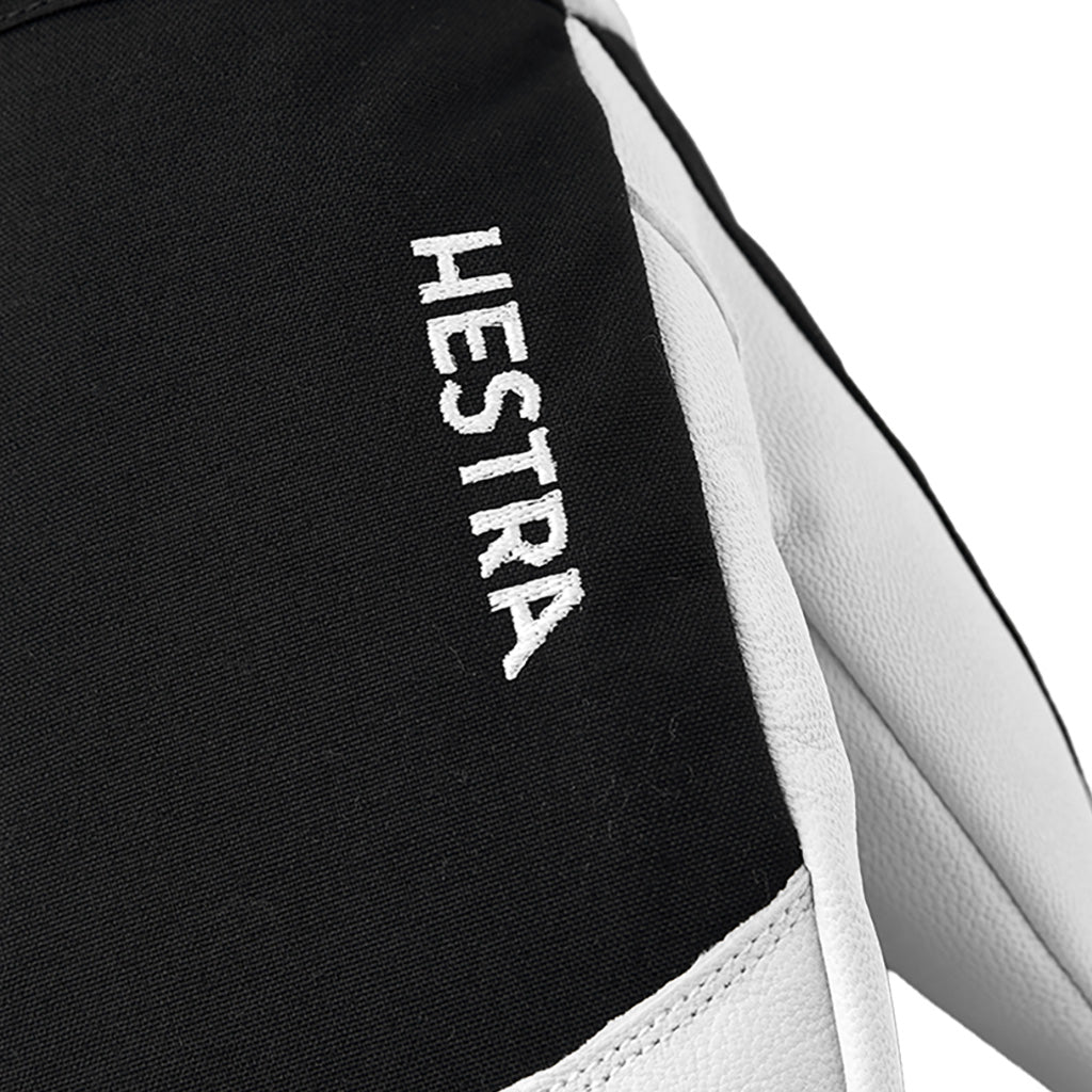 Army Leather Heli Ski Luffer i farven sort