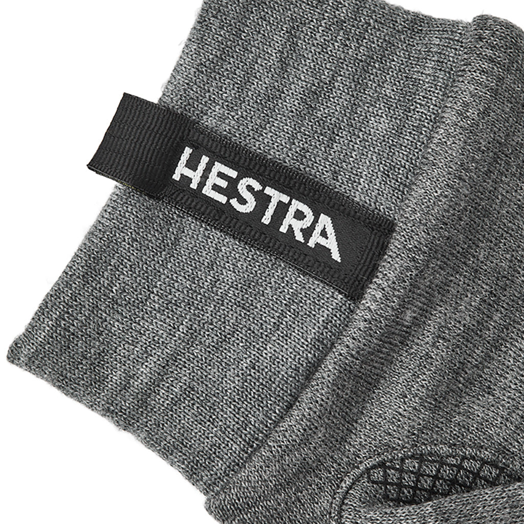 Merino Touch Point 5 finger Handsker i farven  nærbillede
