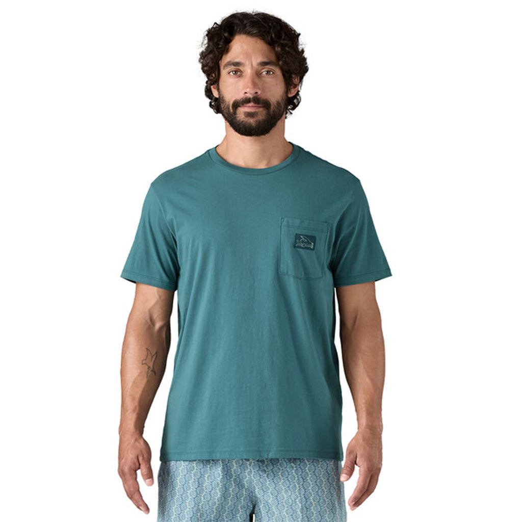 Flying Fish Tides Pocket - T-Shirt