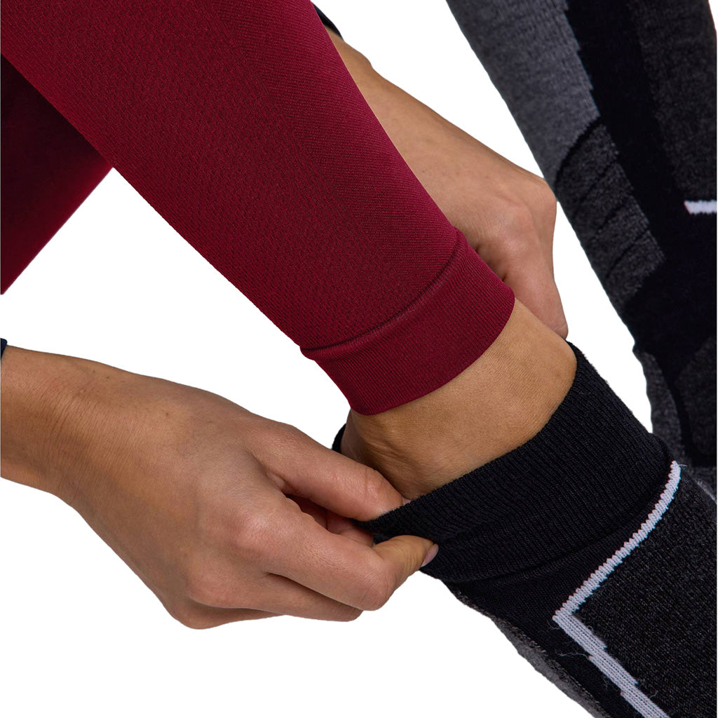 Women 3/4 Tights Warm - Skiundertøj