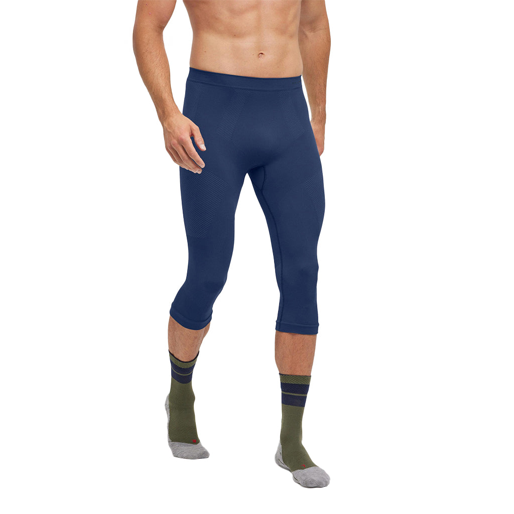 Men 3/4 Tights Warm - Skiundertøj