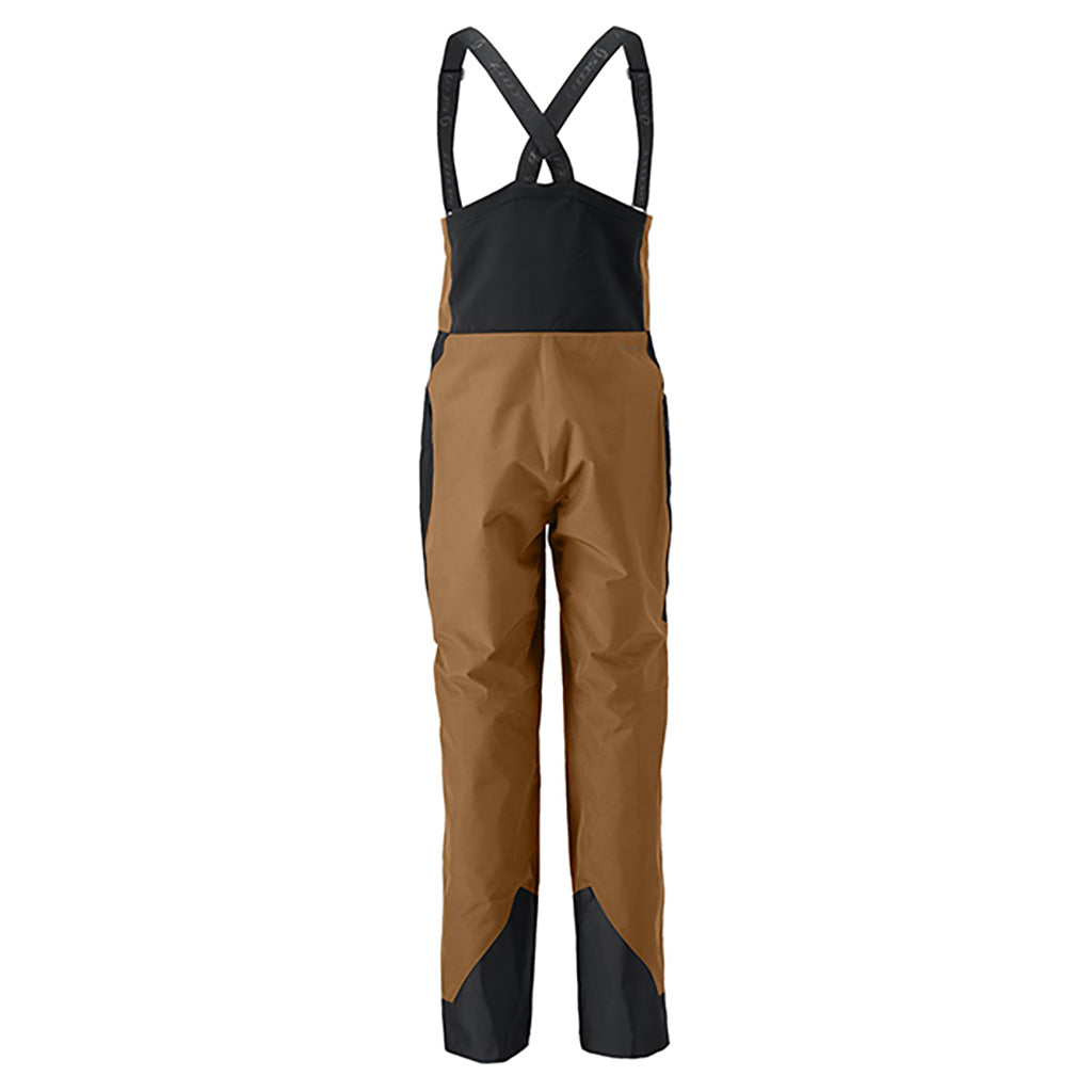 Vertic GORE-TEX 2L Skibukser i farven sort/Bread brun set bagfra