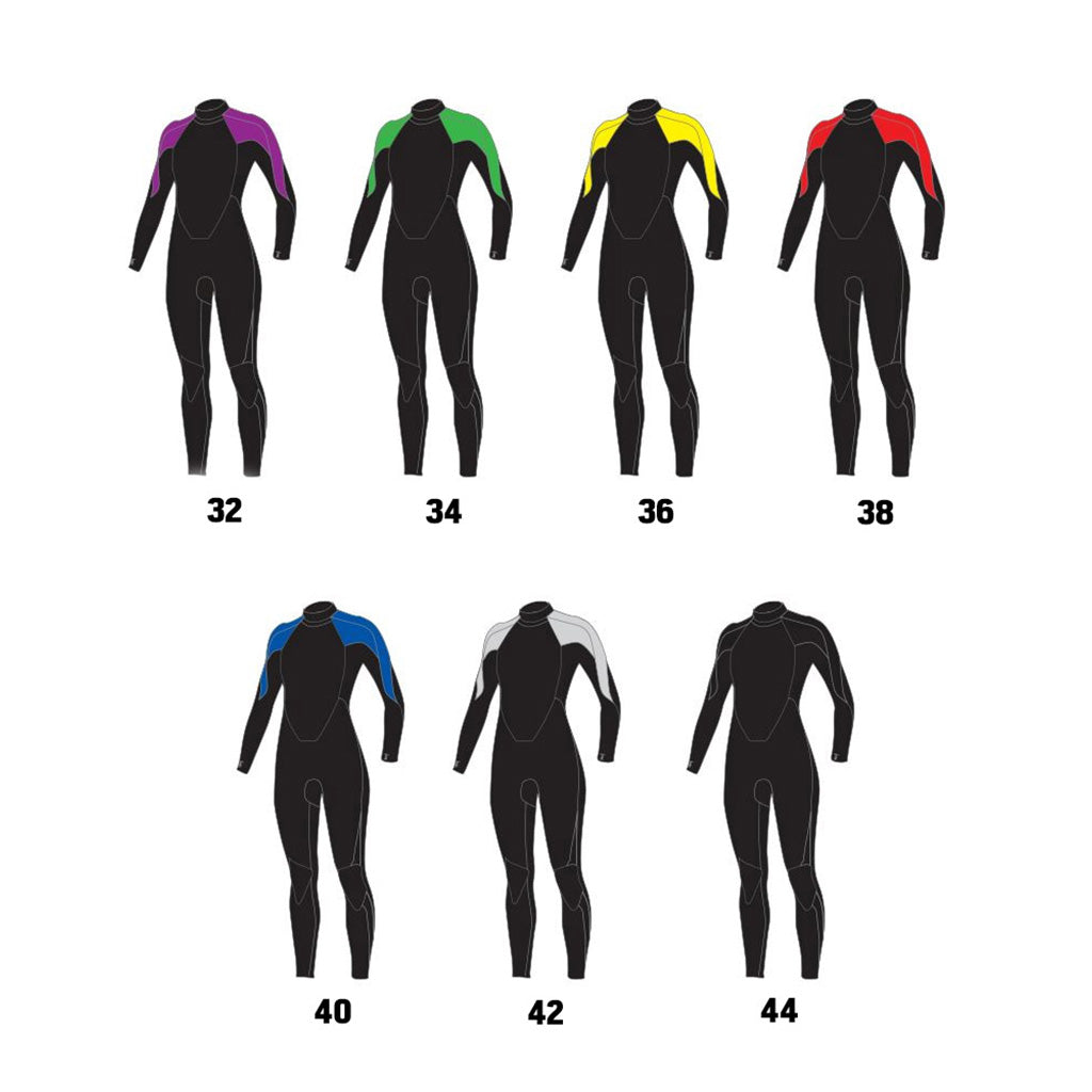 Rental Gbs 5/3 Back Zip Full Våddragt