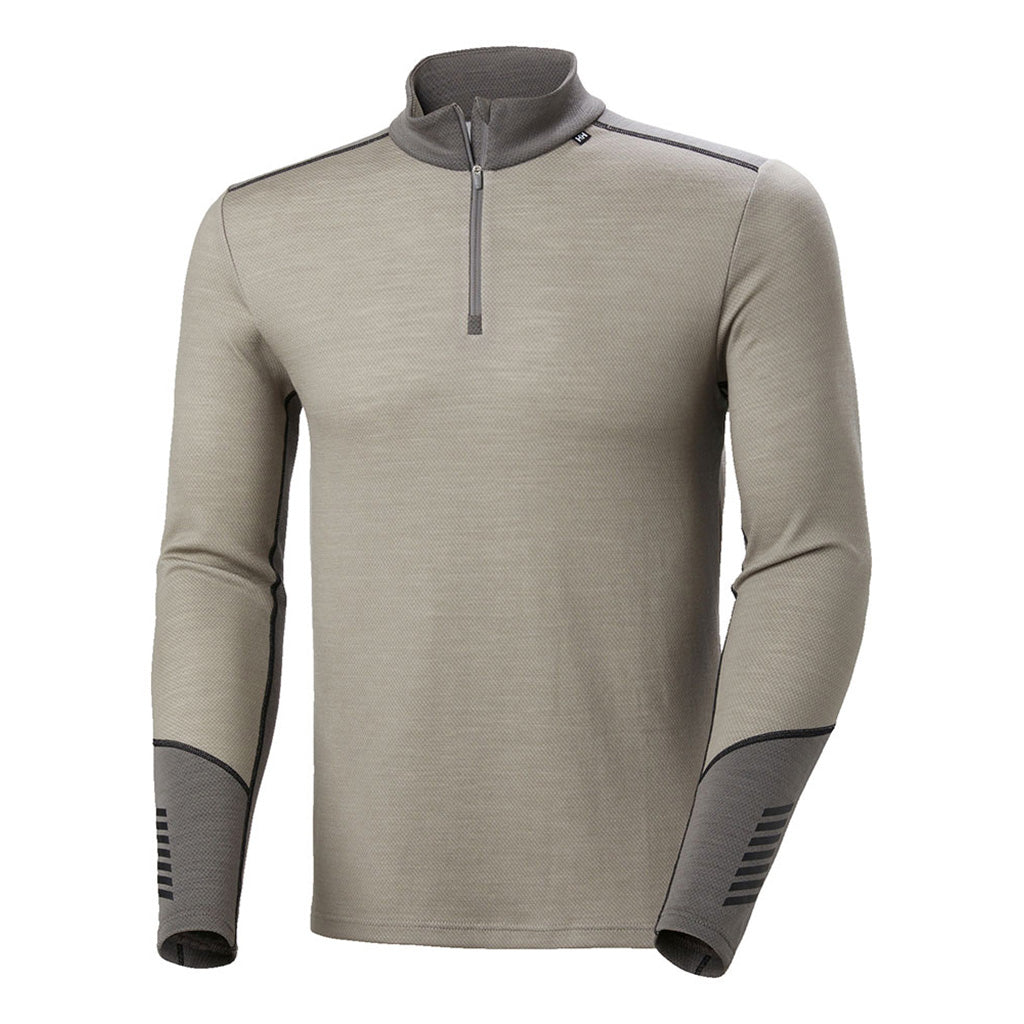 En Skiundertøj, Lifa Merino Midweight 1/2 Zip i farven Terrazzo