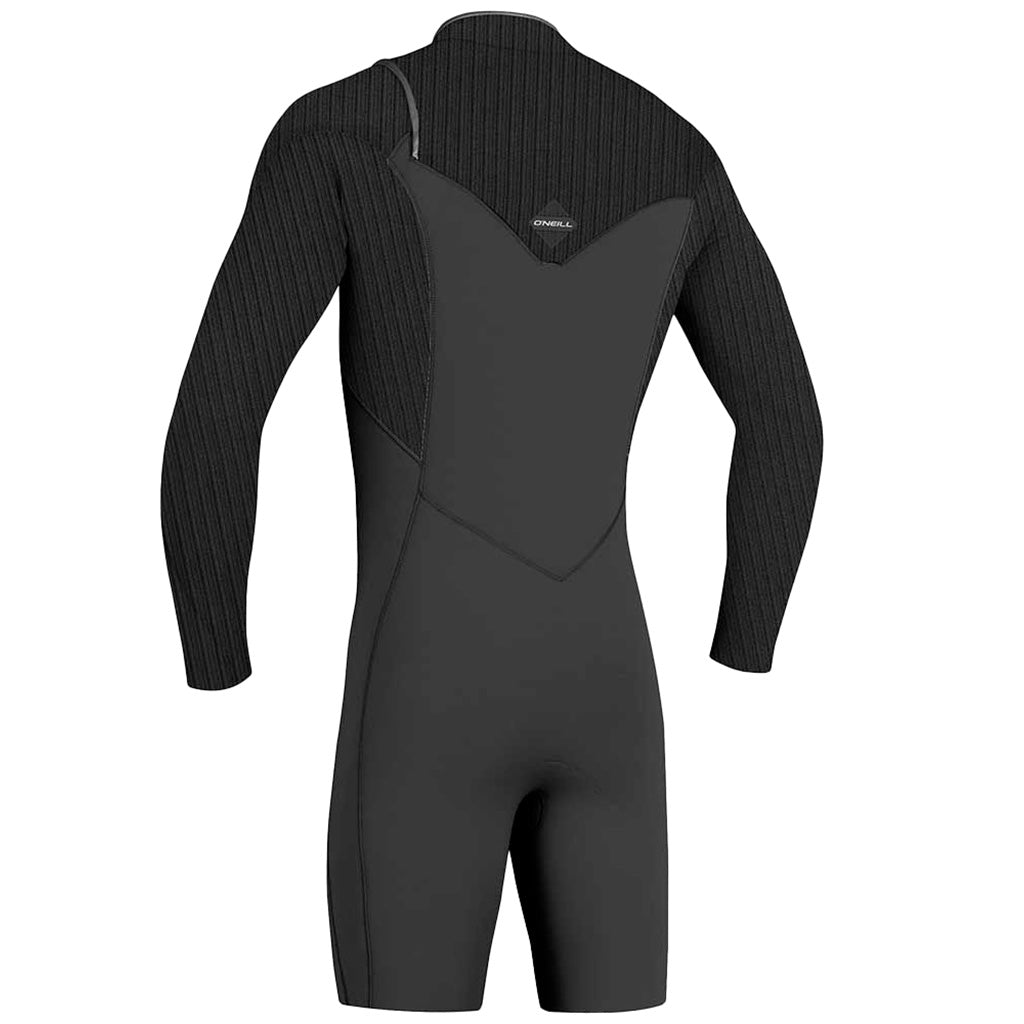 Hyperfreak 2mm Chest Zip L/S Spring Våddragt set bagfra