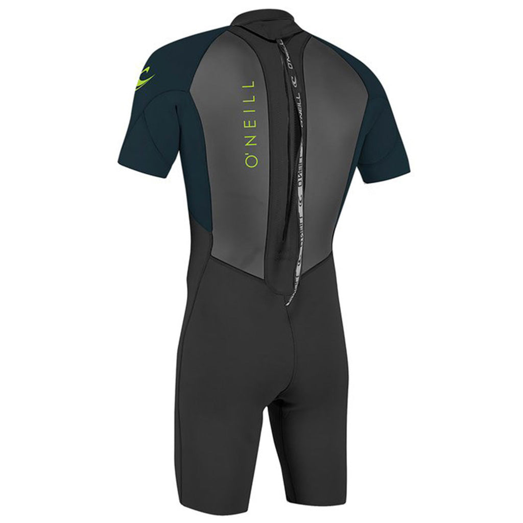 Youth Reactor-2 2mm Back Zip S/S Spring Våddragt set bagfra