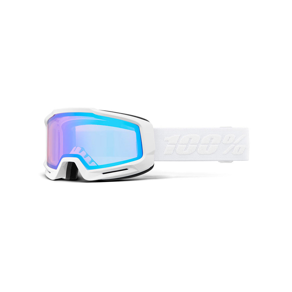 En Skibrille, Okan i farven Hiper hvid/Turquoise/Mir. Turquoise