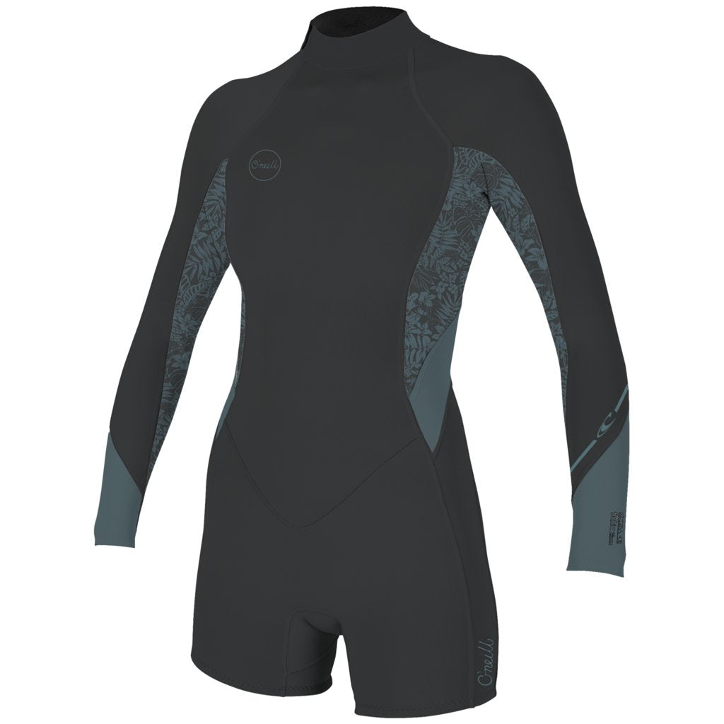 Wms Bahia 2/1 Back Zip L/S Spring