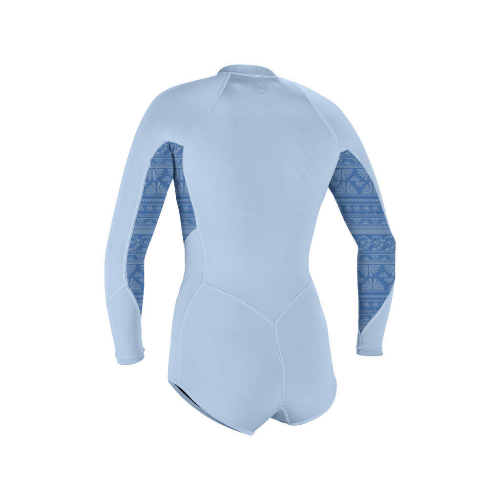 Wms Bahia 2/1 Front Zip L/S Short Spring - Neopren underdel