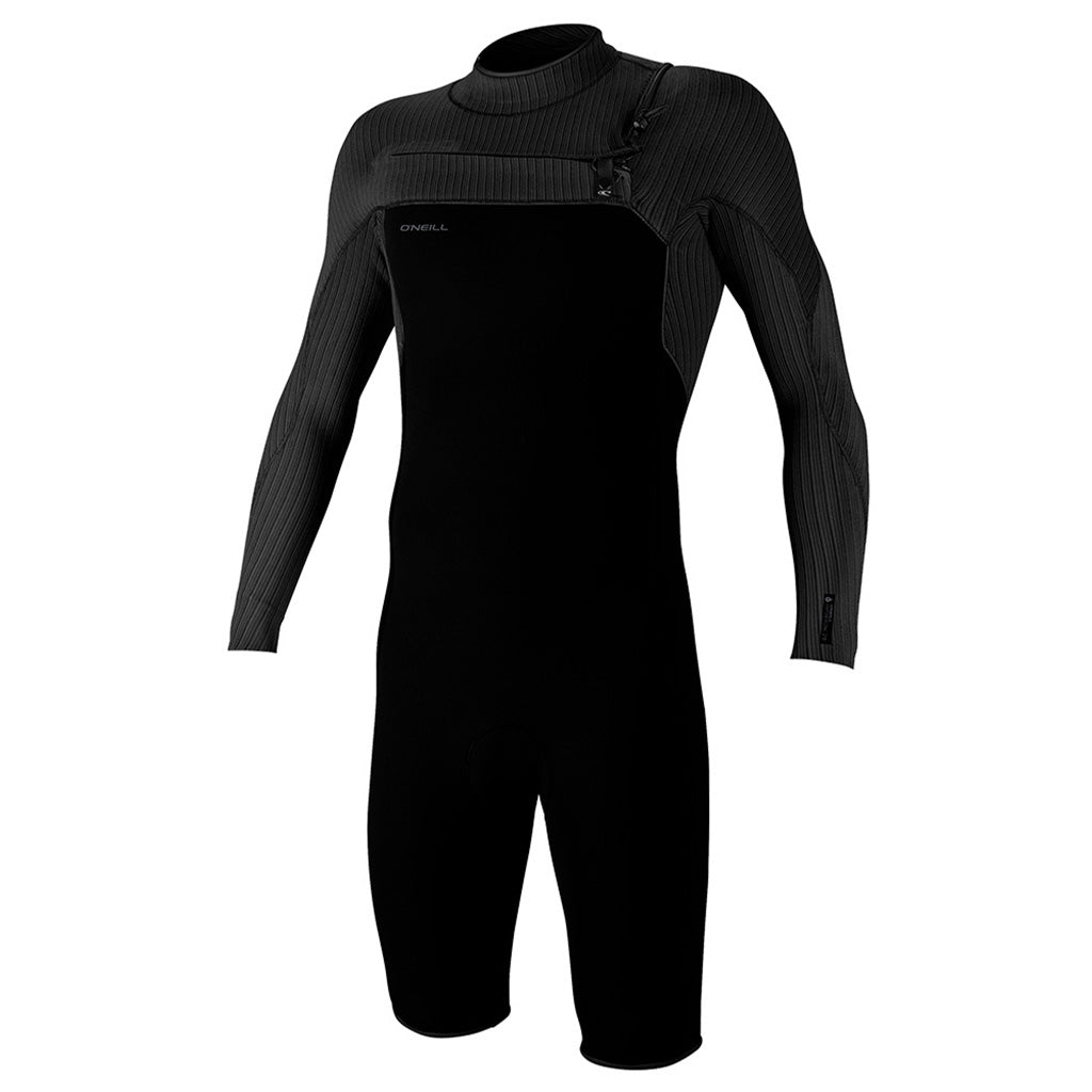 Hyperfreak 2mm Chest Zip L/S Spring Våddragt set forfra