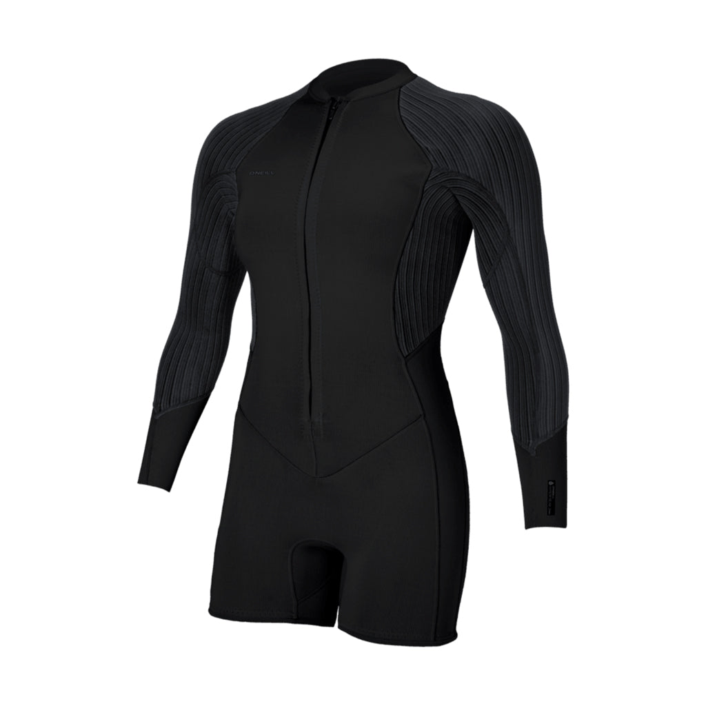 Wms Hyperfreak 2/1.5 Front Zip L/S Spring - Våddragt