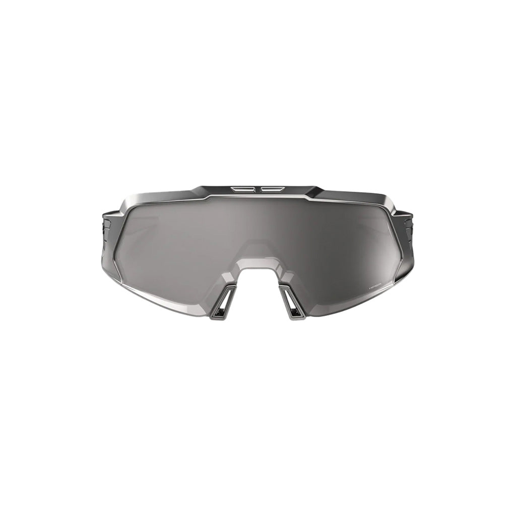 Korbin X Solbriller i farven Hiper Silver Mirror Gloss sort Chrome set forfra