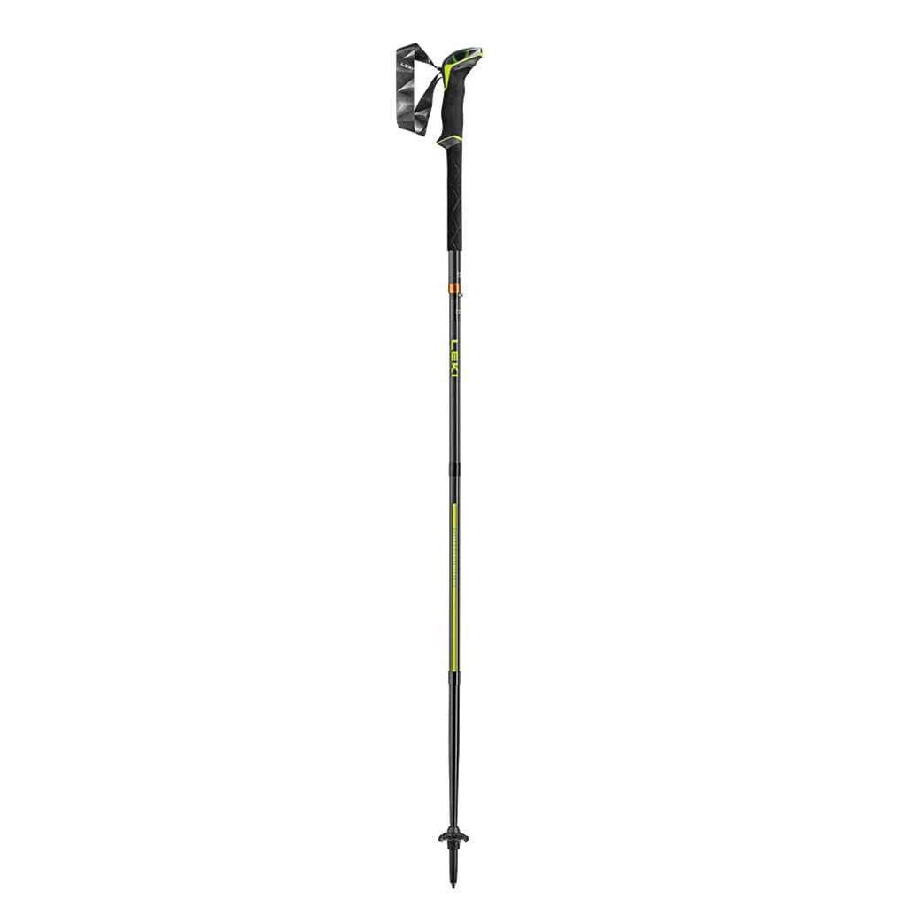 En Hikingstave, Sherpa Fx.One Carbon i farven Naturalcarbon gul hvid