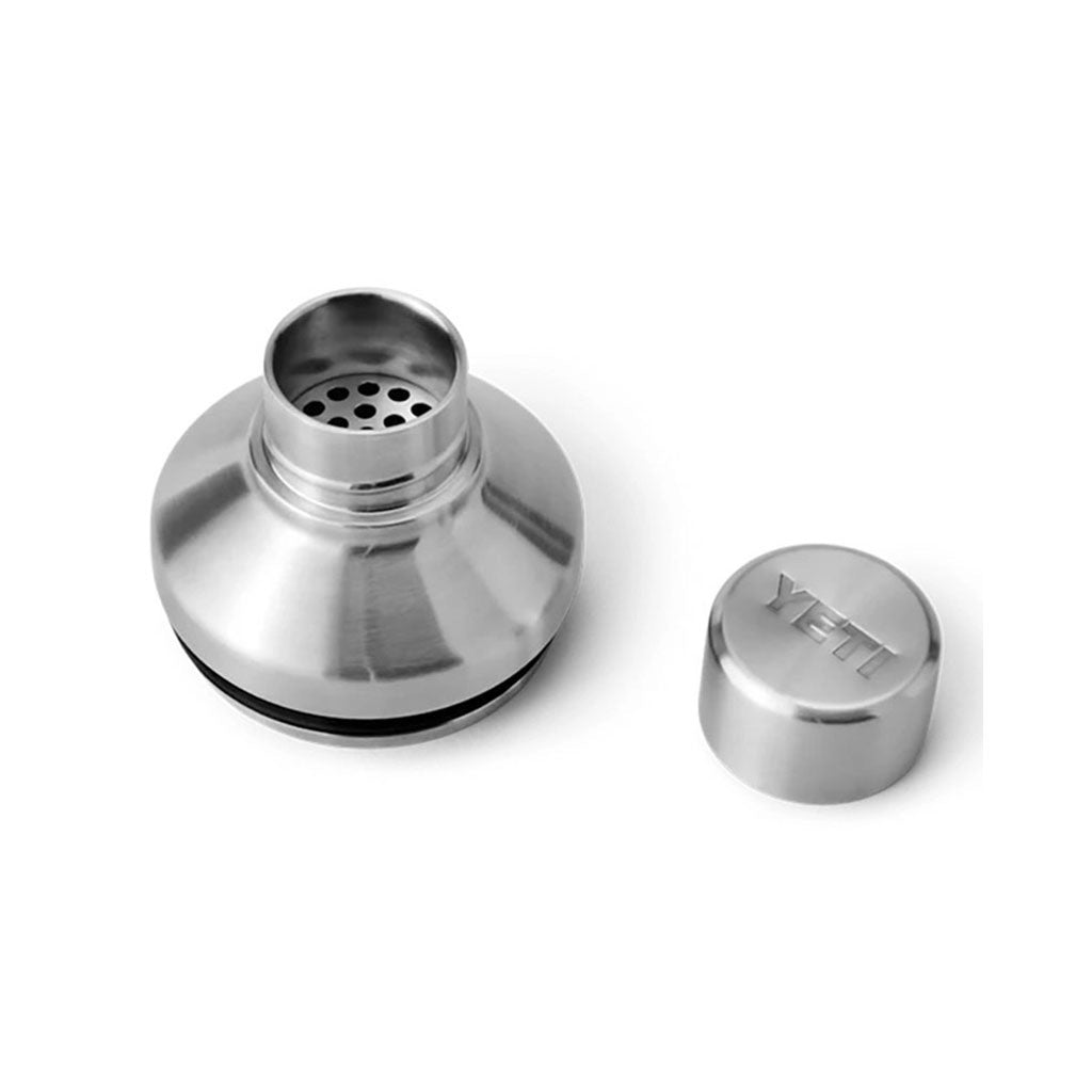 Rambler Cocktail Shaker Lid  i farven Stainless set fra siden