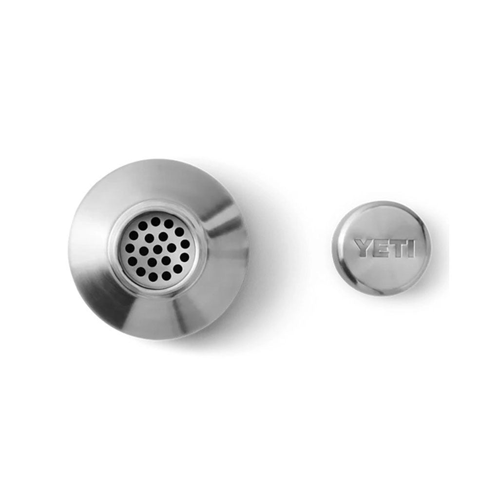 Rambler Cocktail Shaker Lid  i farven Stainless set oppe fra