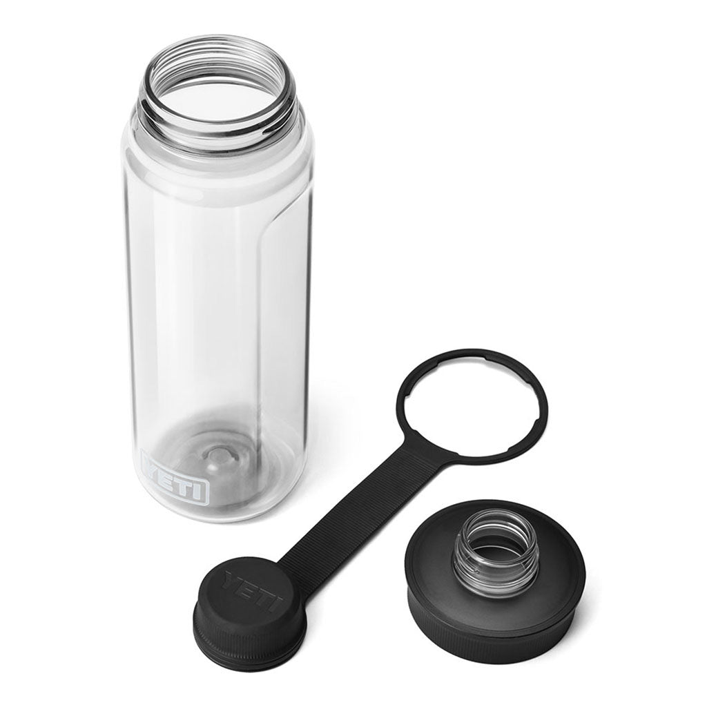 Yonder .75L Tether Bottle  i farven Clear set fra en skrå vinkel