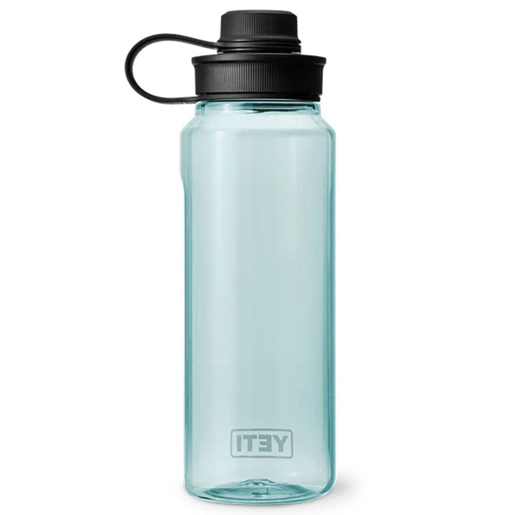 Yonder 1LTether Bottle  i farven Seafoam set bagfra