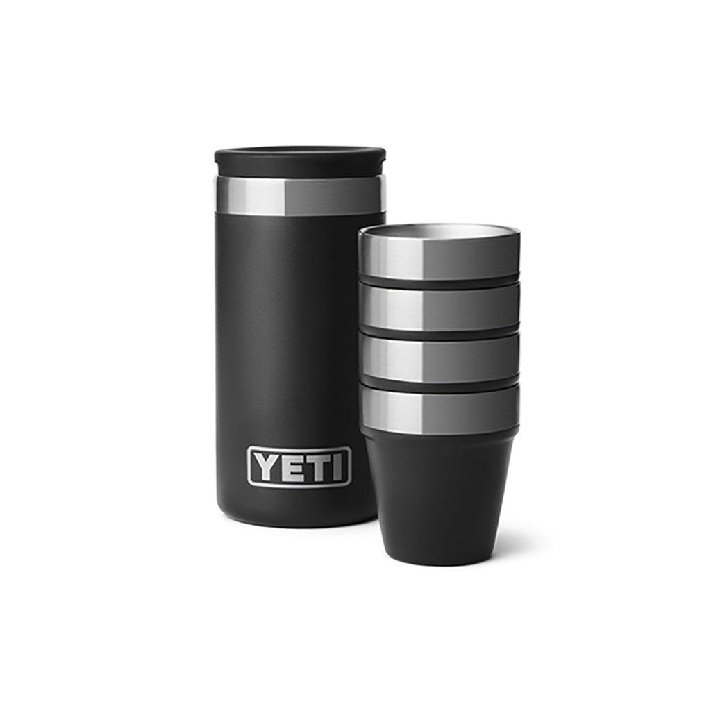 Yeti Shot Glasses & Case  i farven sort
