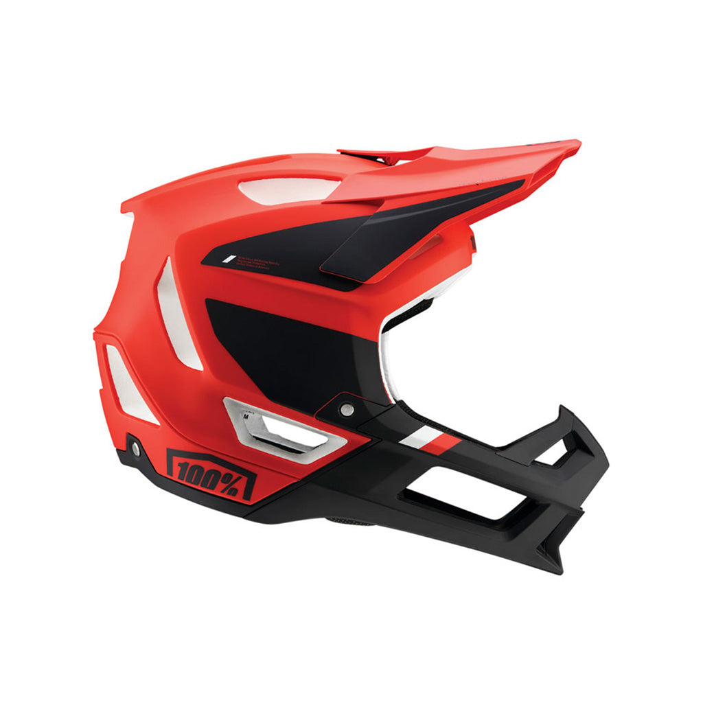 En Bike Helmet, Trajecta W/Fidlock Cargo i farven Fluo rød
