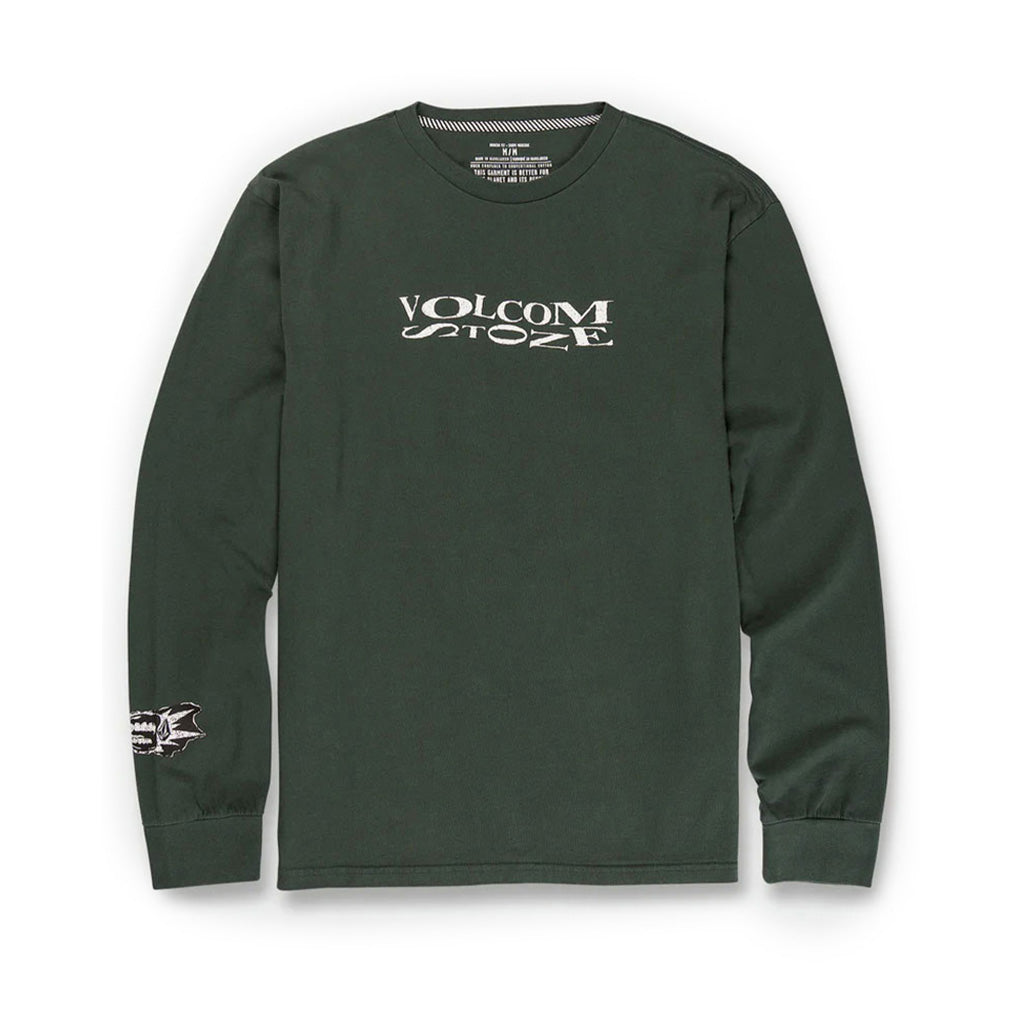 En Langærmet T-shirt, Skate Vitals LST i farven Cedar grøn