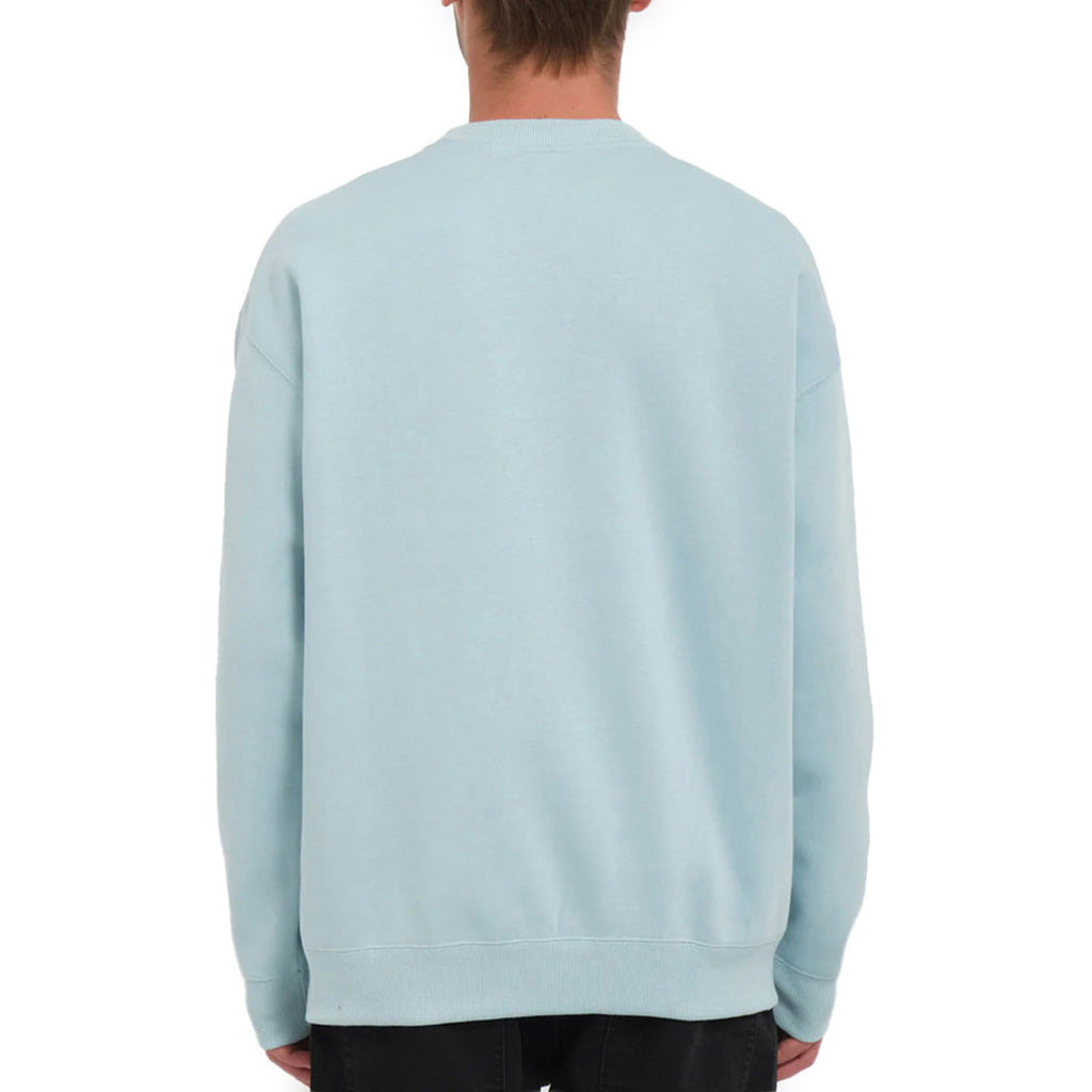 Crew Fleece Single Stone Crew Midlayer i farven  set bagfra