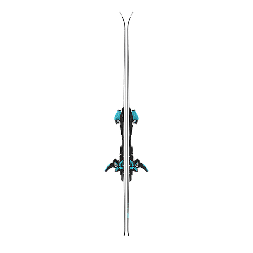 En Ski, rødster X7 RVSK C + MI 12 GW i farven sort set bagfra